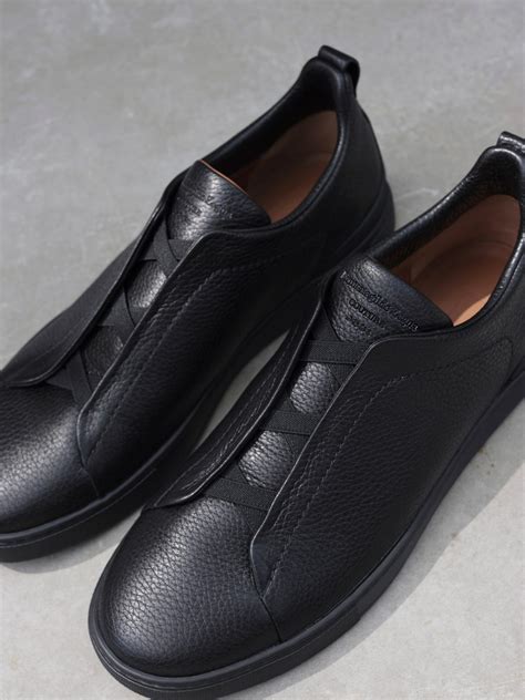 zegna triple stitch shoes